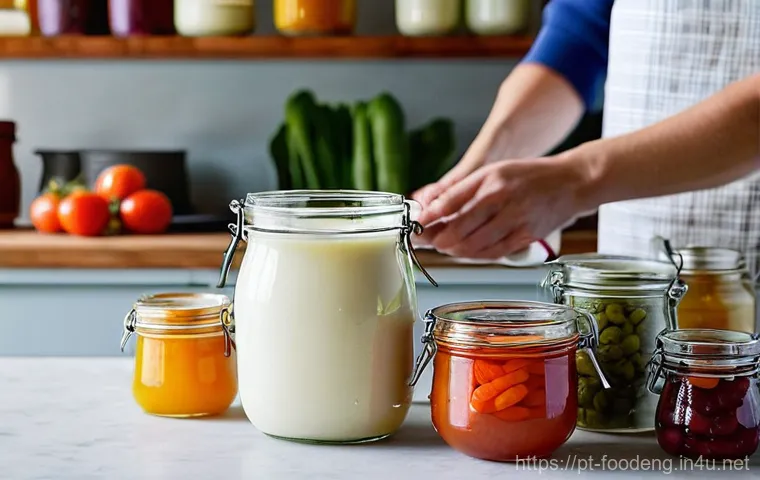 식품에서의 효소 활용 - **Prompt:** A warm, inviting, rustic Portuguese kitchen, bathed in soft golden sunlight streaming th... 식품에서의 효소 활용 - **Prompt:** A warm, inviting, rustic Portuguese kitchen, bathed in soft golden sunlight streaming th...